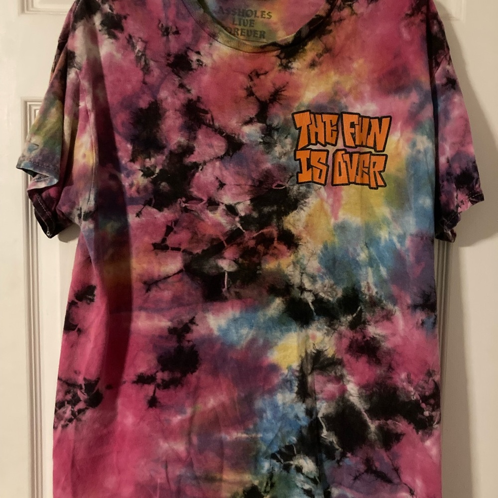 ALF Tie-Dye Adult T-Shirt - Multicolor